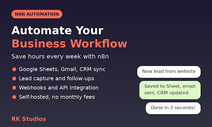 automate your business workflow with n8n automation