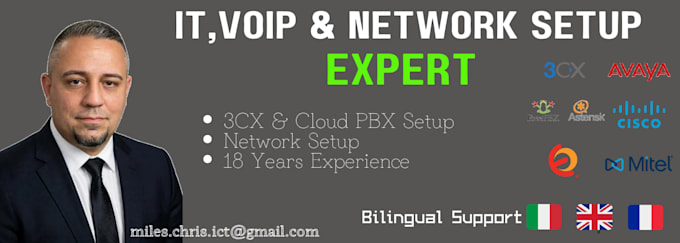 do remote IT support, network security, and cloud voip configuration