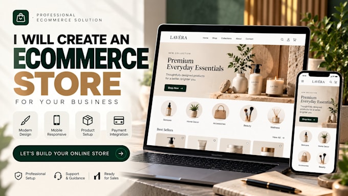 create an ecommerce store for your business