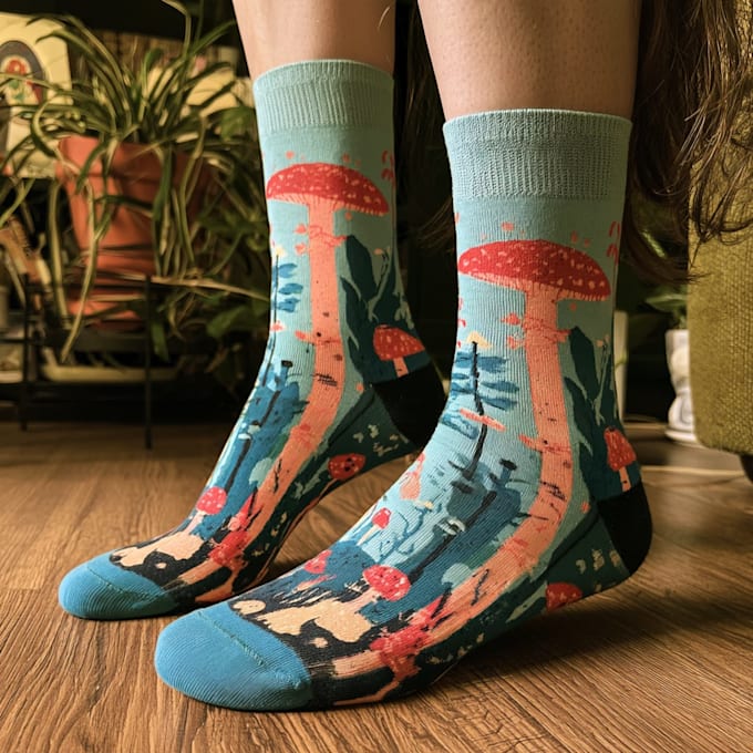 unique socks design and pattern