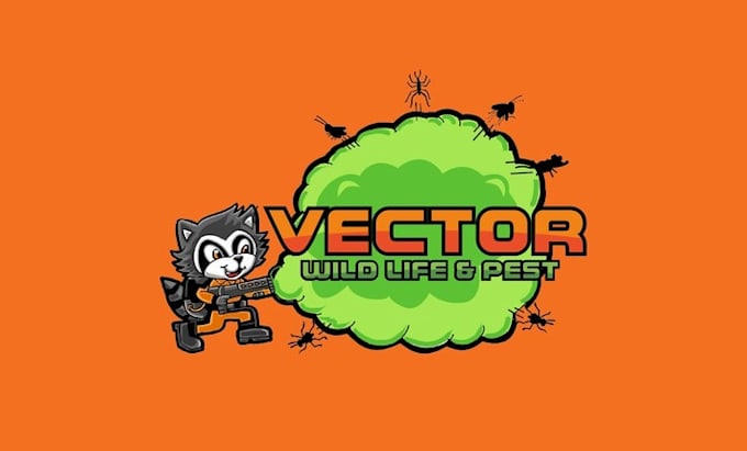 design wildlife control brand fresh logo