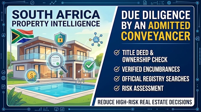 conduct a south african property investigation