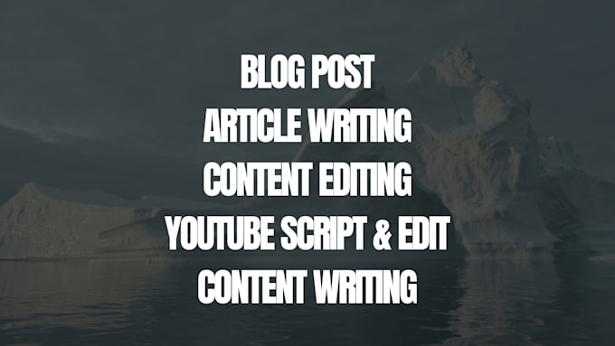 be your content editor