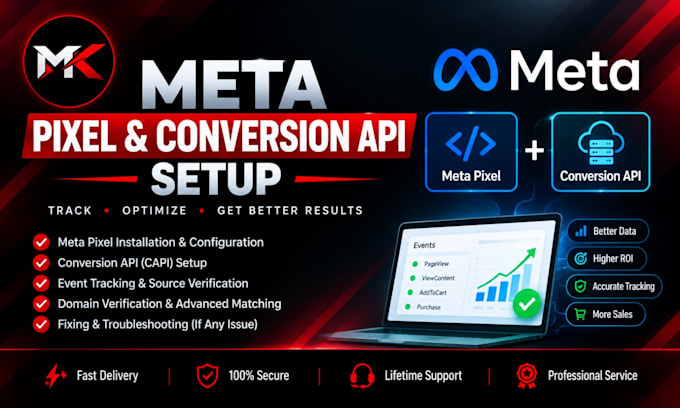 setup meta pixel and conversion API tracking