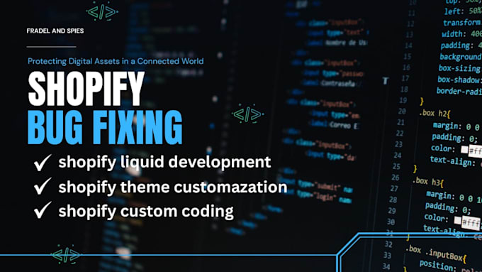 fix shopify store bugs, errors, liquid and coding problems