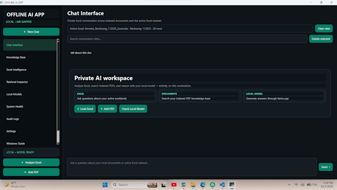 build a private offline ai assistant with rag