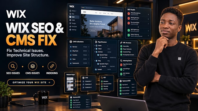 fix wix website, responsive wix website, fix wix layout, fix wix bugs, wix
