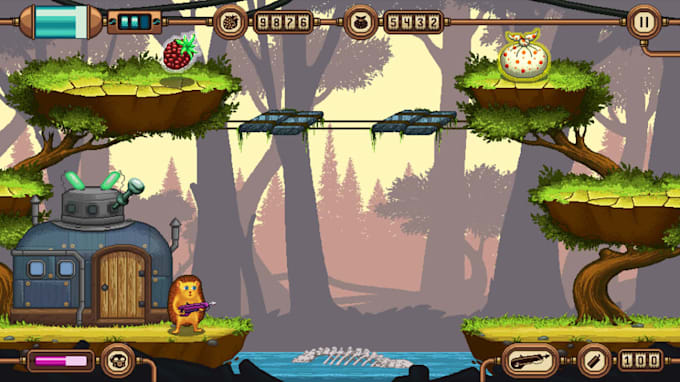 develop 2d game in unity, construct 3, godot engine, platformer game developer