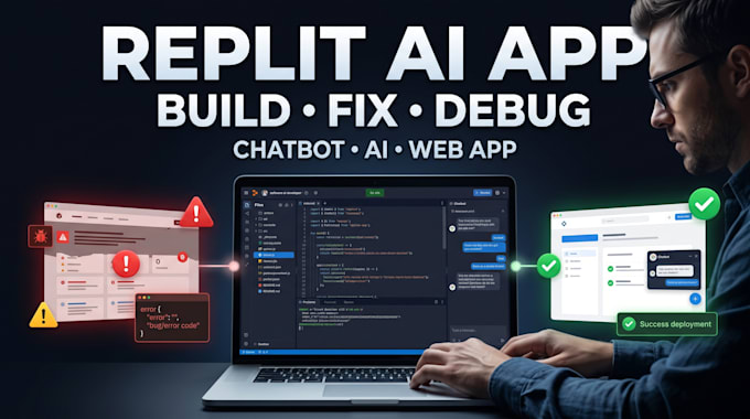 replit app development replit bug fixing replit web app debugging replit chatbot