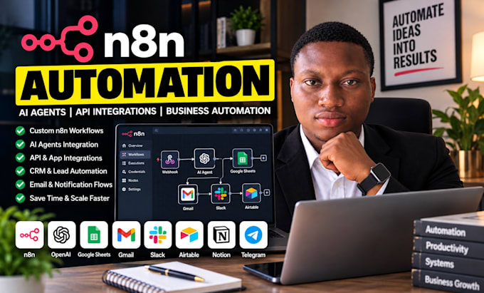 build custom n8n automation workflows and integrations