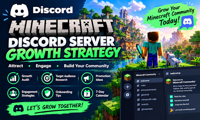create a discord server growth strategy for your gaming community