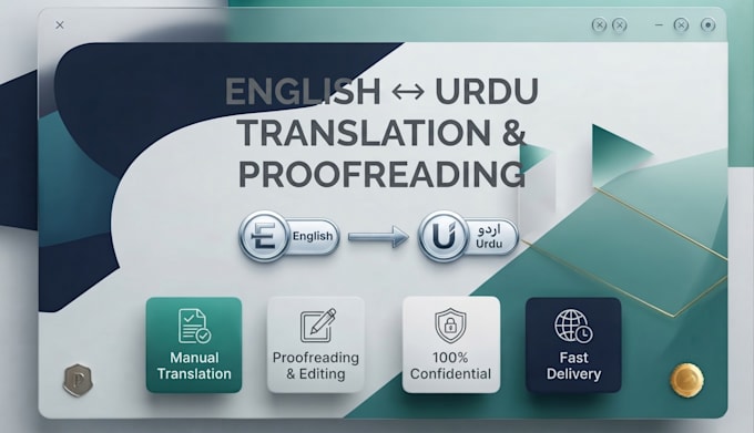 manually translate english to urdu