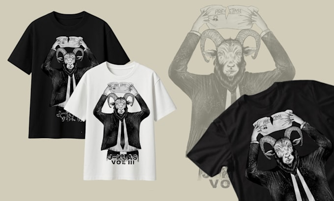 design custom t shirt illustration and merchandise