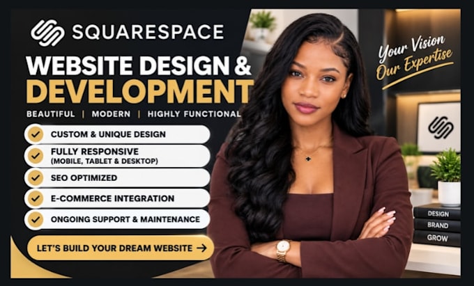 build squarespace duda website design redesign squarespace development store SEO