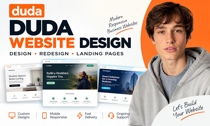 build duda website redesign duda website builder design duda landing page