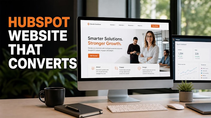 build hubspot website, landing page, CRM setup, figma to hubspot development