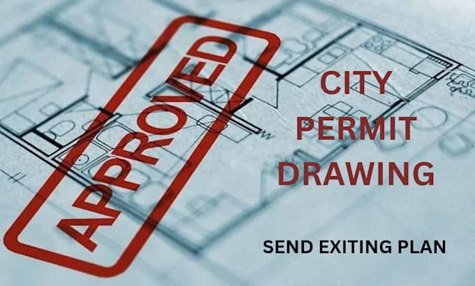 do stamped architectural permit drawing structural plan blueprint mep plan cad