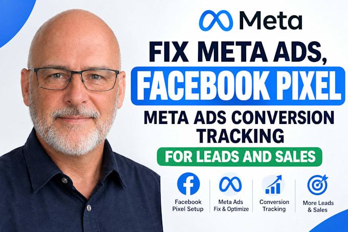 fix meta ads, facebook pixel meta, ads conversion tracking for leads and sales