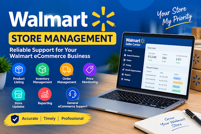 manage your walmart store and ecommerce operations