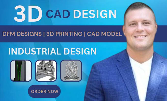 create cad model dfm designs mechanical engineering product prototype