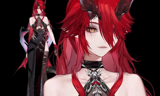 design live2d model, live2d vtuber, vtuber model, vtuber avatar, vtuber rigging