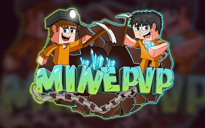 do your minecraft server logo in drawn