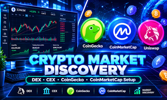 prepare your token for dex cex coingecko cmc and crypto market discovery