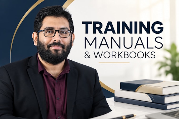 create training manual, workbook, journal and training materials