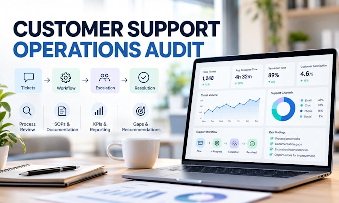 audit your customer support operations and create an improvement plan