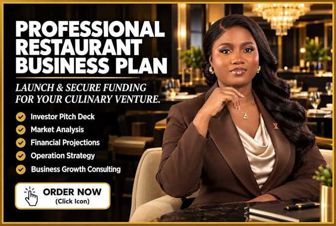 write an sba restaurant business plan financial model