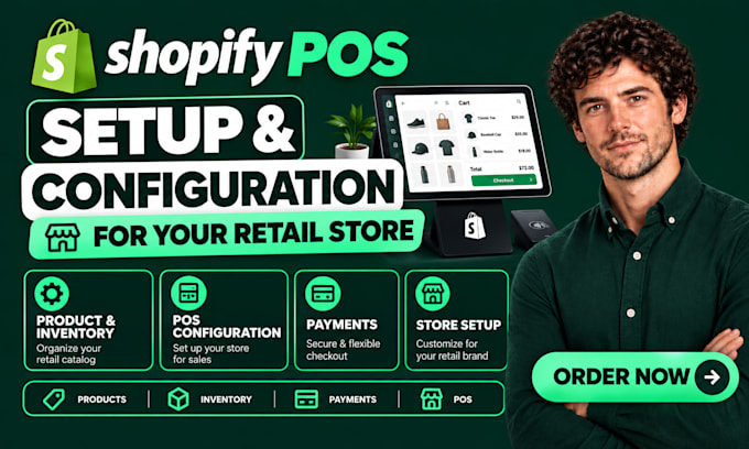 set up and configure shopify pos for your retail store