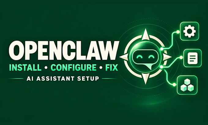 install, configure or troubleshoot your open claw ai assistant