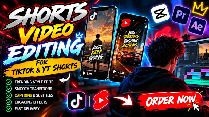 make vertical video for yt shorts and tik tok