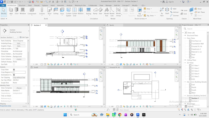 provide revit bim, architectural drafting and visualization