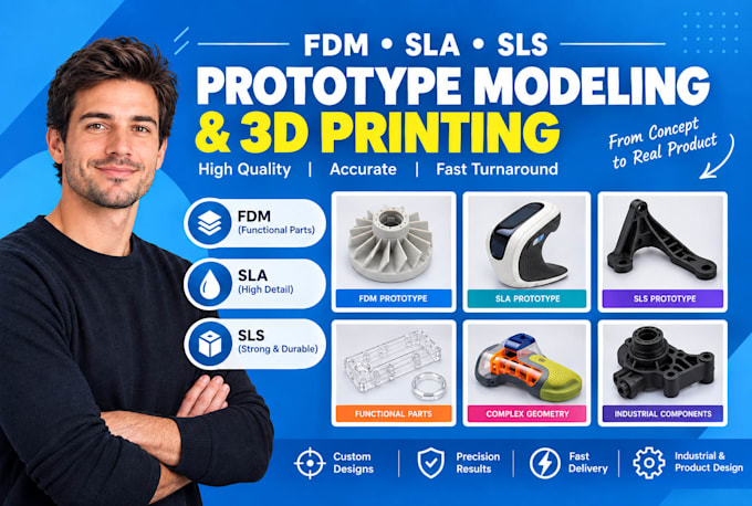 fdm prototype modeling sla resin prototyping sls prototype design 3d printing