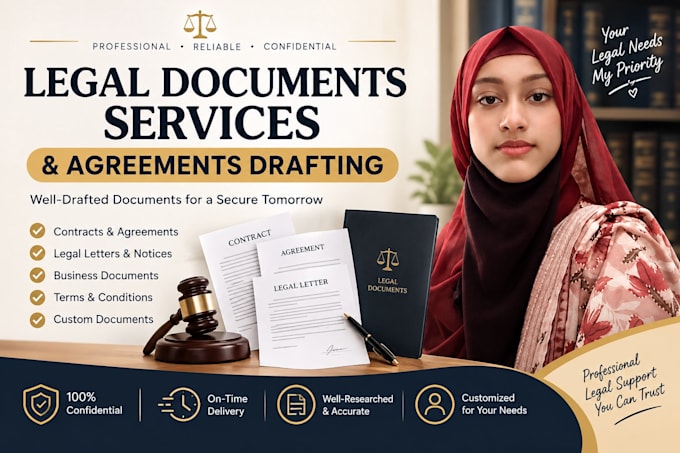 create and format legal documents, nda, contracts and agreements
