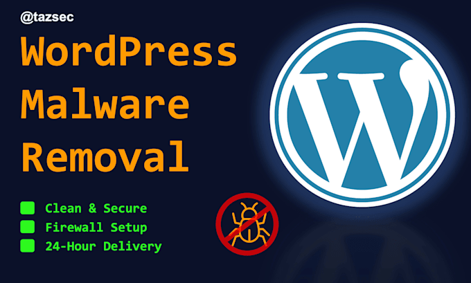 do wordpress malware removal and security hardening within 24 hours