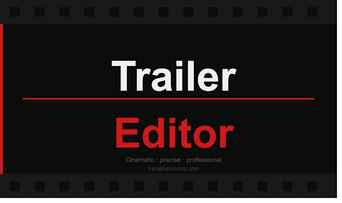 edit trailer for your film