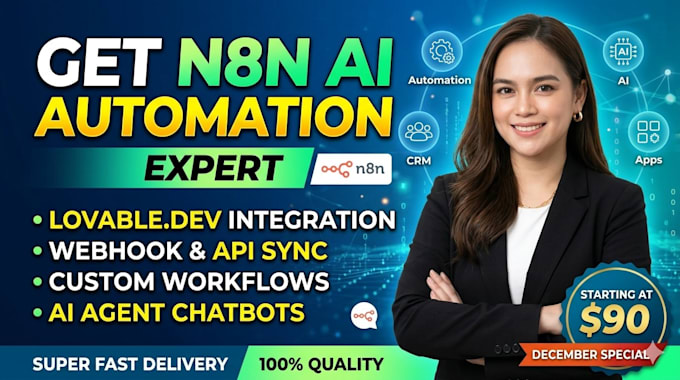 do n8n automation lovable ai agent workflow webhooks make crm integromat app