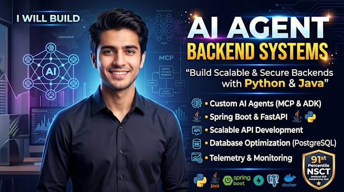 build ai agent backend systems with mcp, python, and java