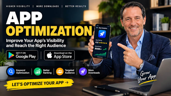 optimize your app with professional aso for google play and app store