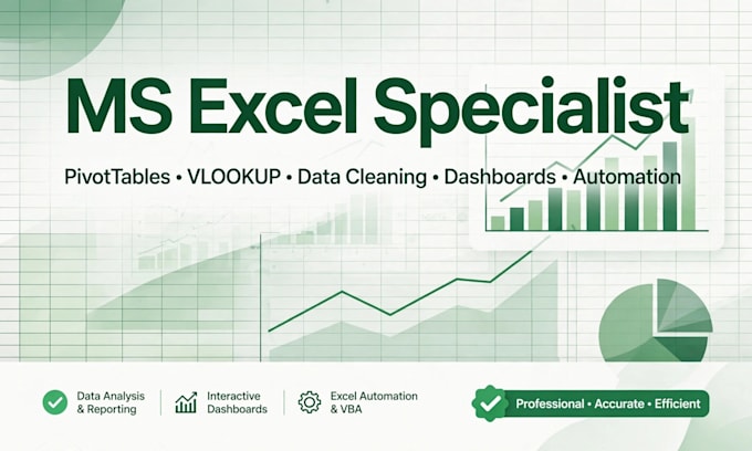 do data entry, typing and excel work accurate