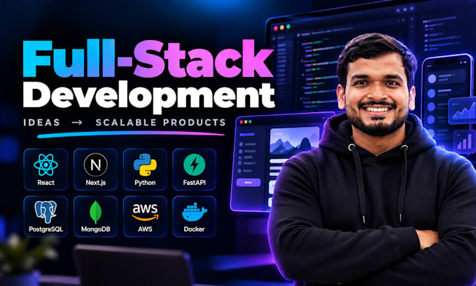 develop a full stack saas mvp or admin dashboard with react and node js