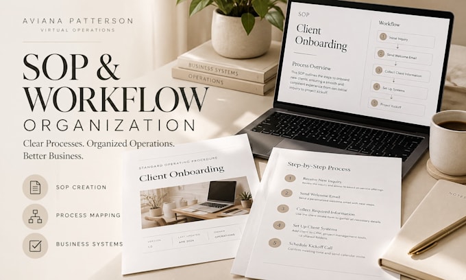 create sops and organize your business workflows