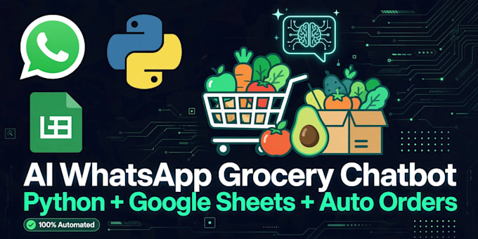 build ai whatsapp chatbot with python and google sheets