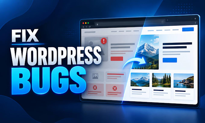 fix wordpress bugs and elementor issues