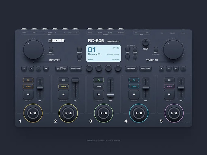 design a modern, futuristic and developer ready gui in figma