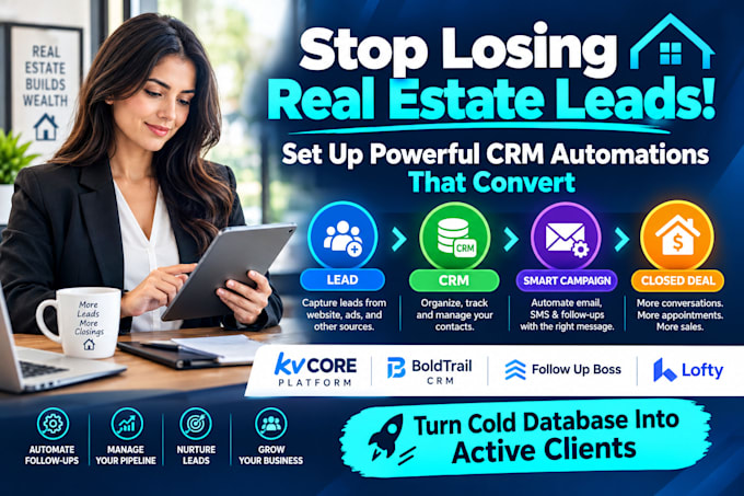 boost lead on kvcore boldtrail CRM, bold trail automation kv core lead nurturing