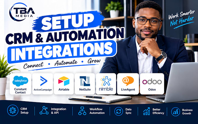 setup constant contact active campaign airtable netsuite nimble liveagent odoo