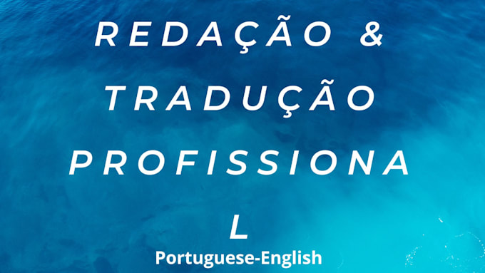 escrever e traduzir textos profissionais